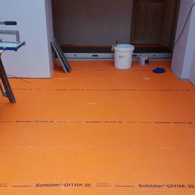 Schluter Ditra Mat Before 2