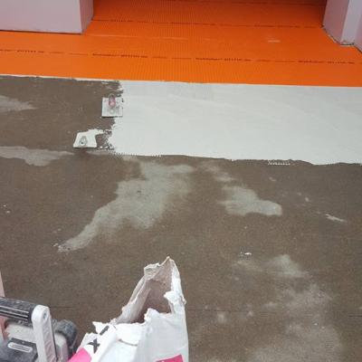 Schluter Ditra Mat Before
