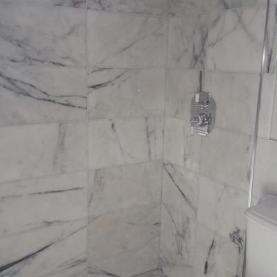 Marble wetroom crudwell